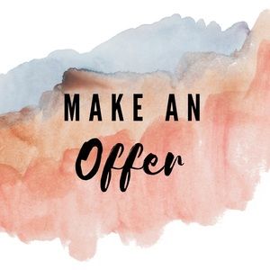 💫 Make me an offer on any of my items 💫